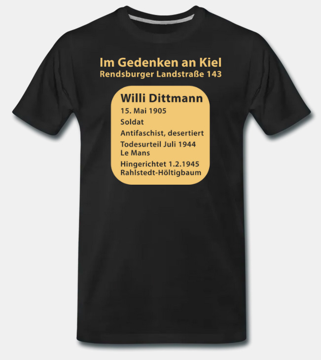 T-Shirt: Im Gedenken an Kiel